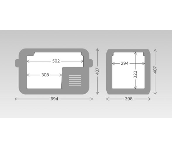 Dometic Nevera Portátil de CompresorCFX5 35