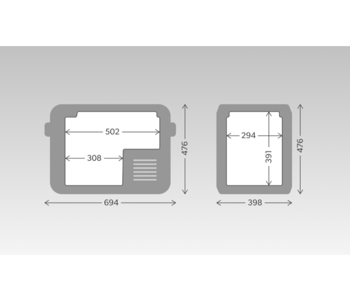 Dometic Nevera Portátil de Compresor CFX5 45