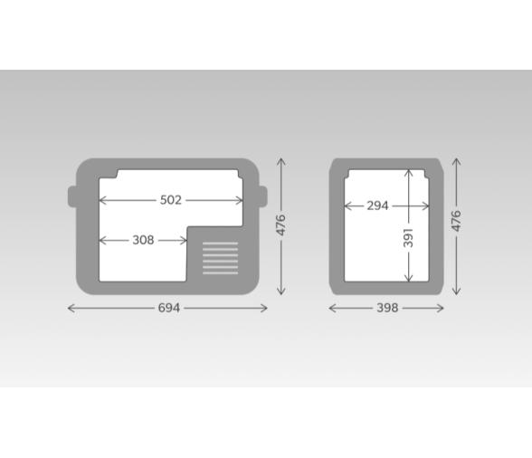 Dometic Nevera Portátil de Compresor CFX5 45
