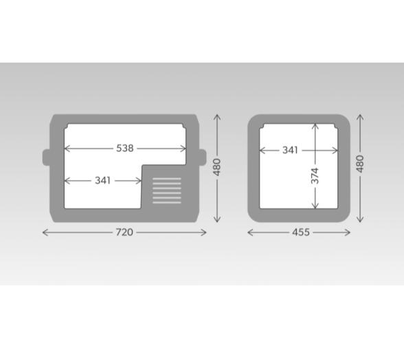Dometic Nevera Portátil de Compresor CFX5 55