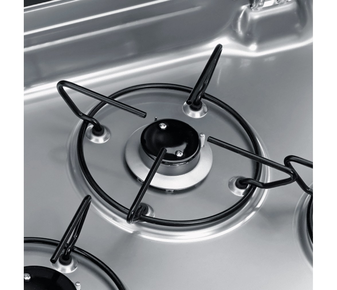 Dometic Cocina de Tres Fuegos con Tapa de Cristal