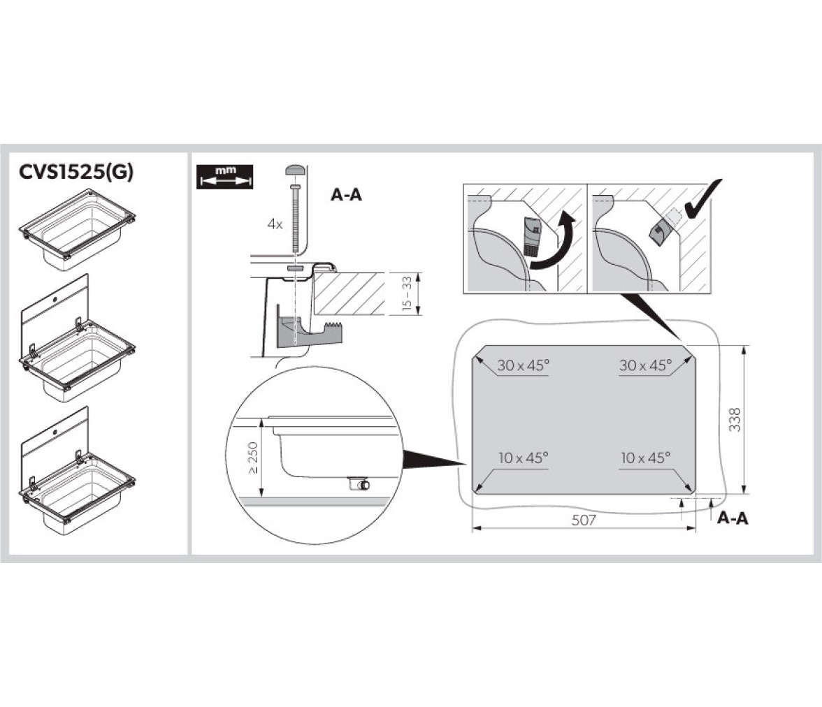 Dometic CVS1525