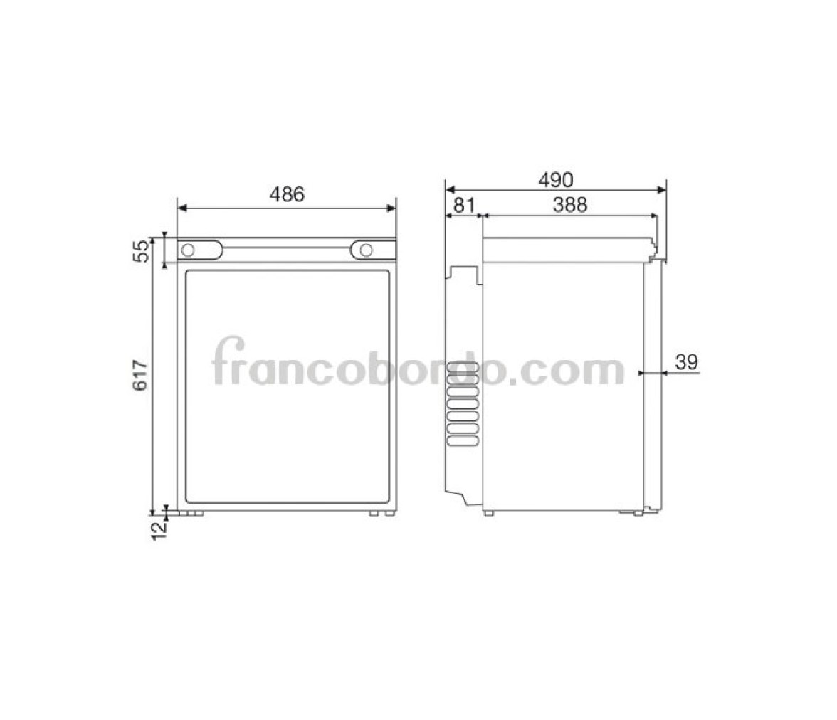 Dometic Frigorifico de Absorcion Combicool RF 62