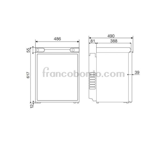 Dometic Frigorifico de Absorcion Combicool RF 62