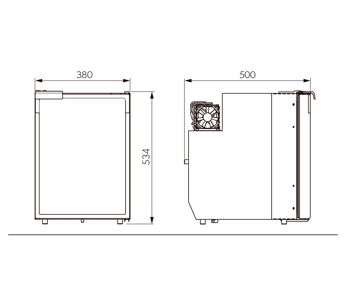 Dometic Frigorifico Refrigerador Congelador CRE 50E