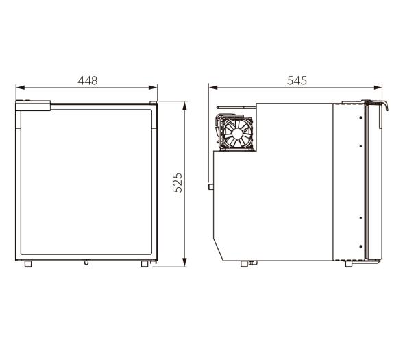Dometic Frigorifico Refrigerador Congelador CRE 65E