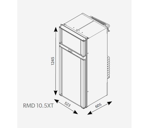Dometic Nevera de Absorción RMD 10.5XT
