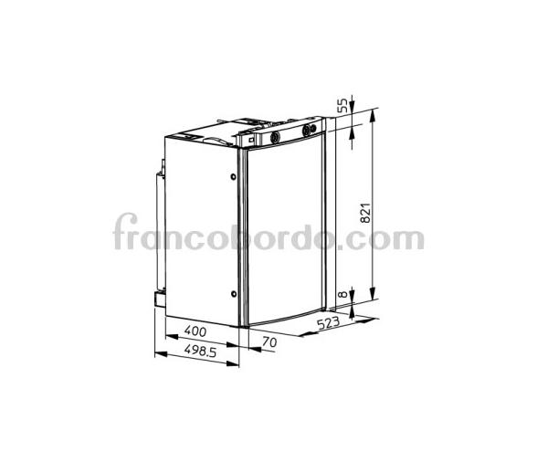 Dometic Nevera de Absorcion Serie 8 RM 8500