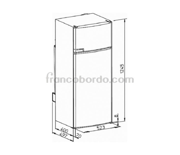 Dometic Series 8 RMD 8501 Absorption Refrigerator