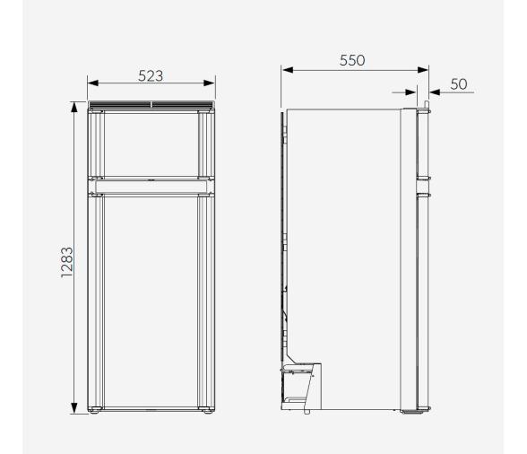 Dometic Nevera Fija de Compresor RCD 10.5ET