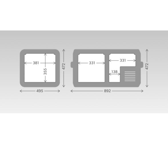 Dometic Nevera Portátil de Compresor CFX5 75DZ