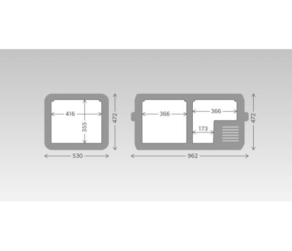 Dometic Nevera Portátil de Compresor CFX5 95DZ
