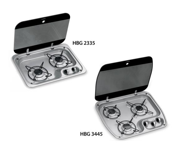 Dometic Cocina con Tapa de Cristal
