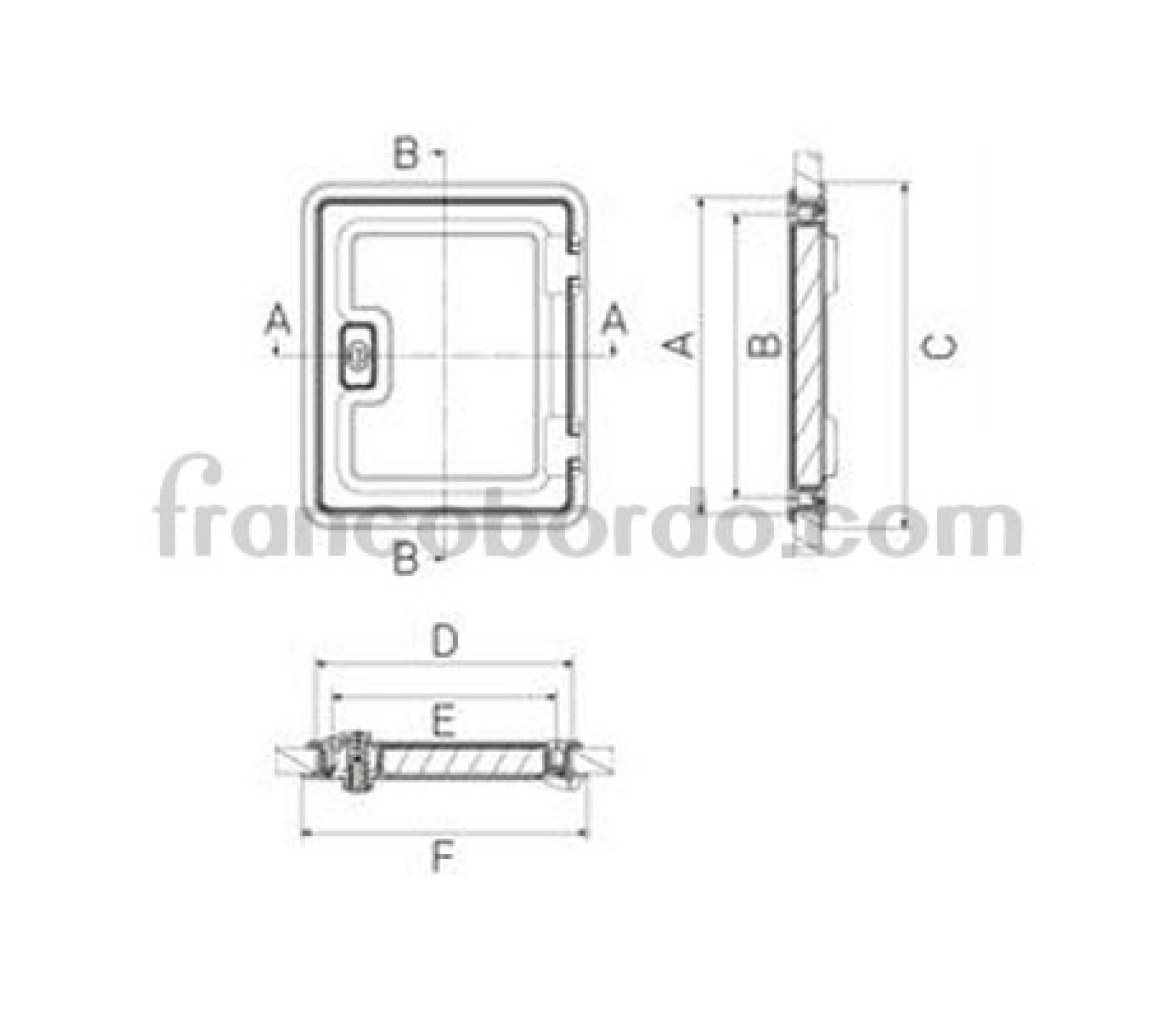 Dometic Porton de Servicio SK 5