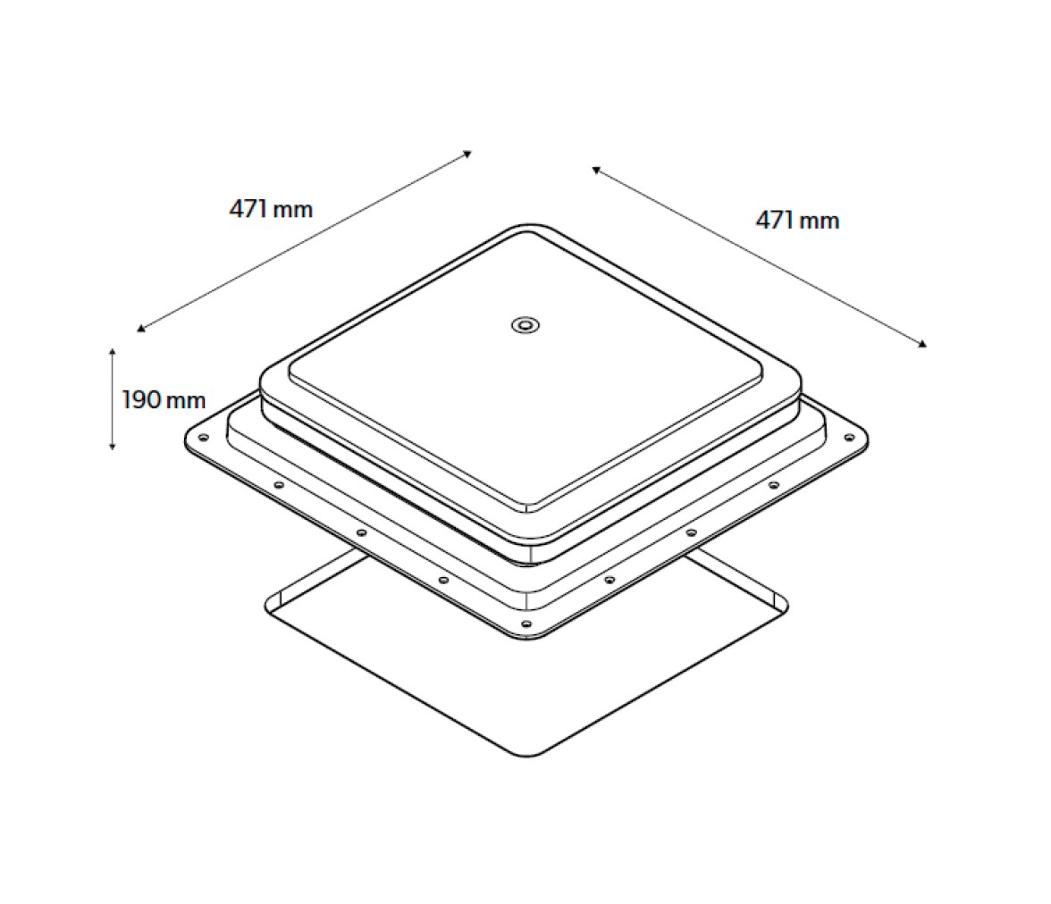 Dometic Ventilador FanTastic Vent 7350