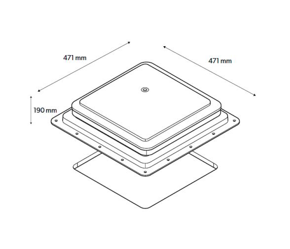 Dometic Ventilador FanTastic Vent 7350