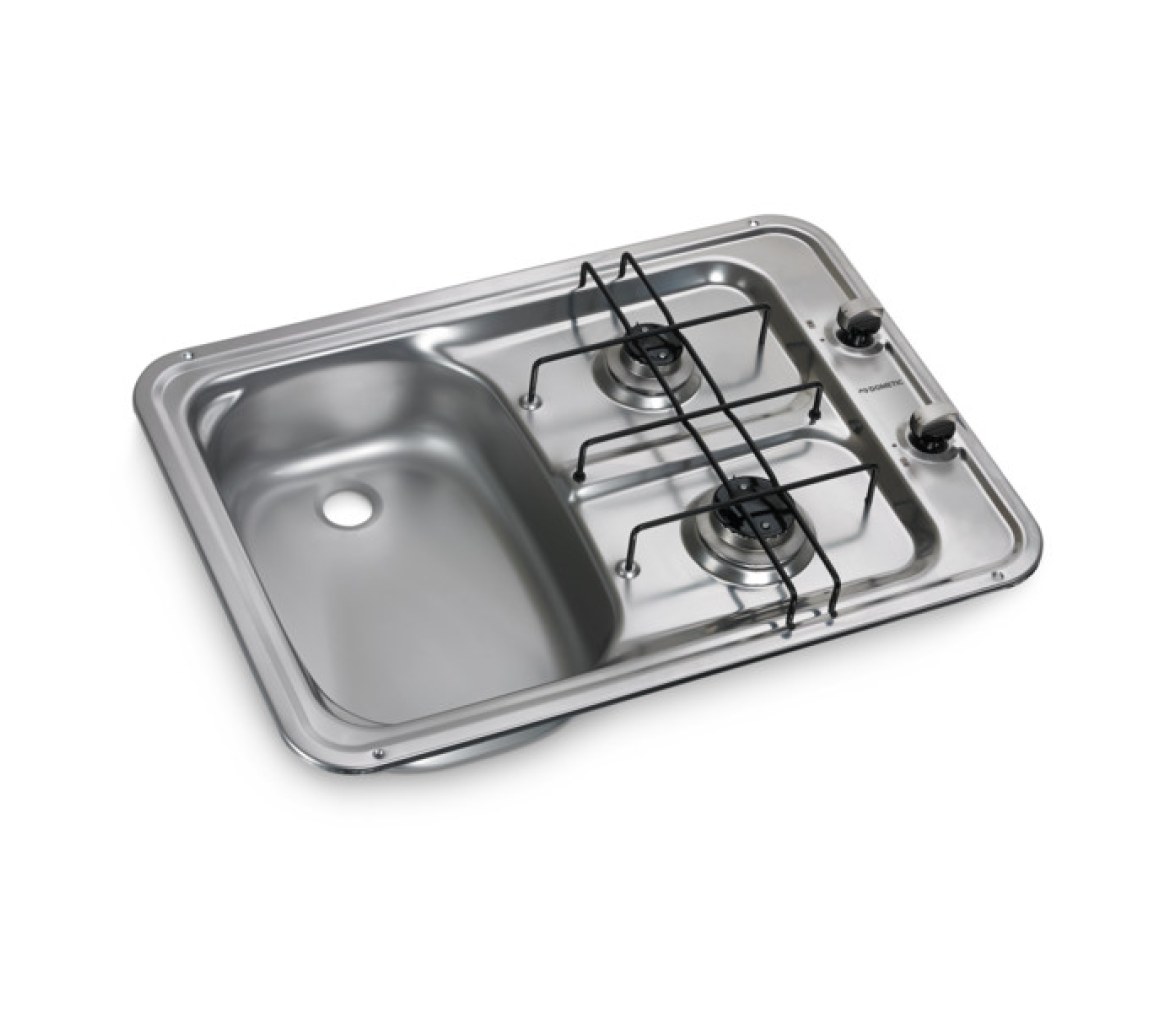 Dometic Cocina y Fregadero 2 Quemadores MO917L