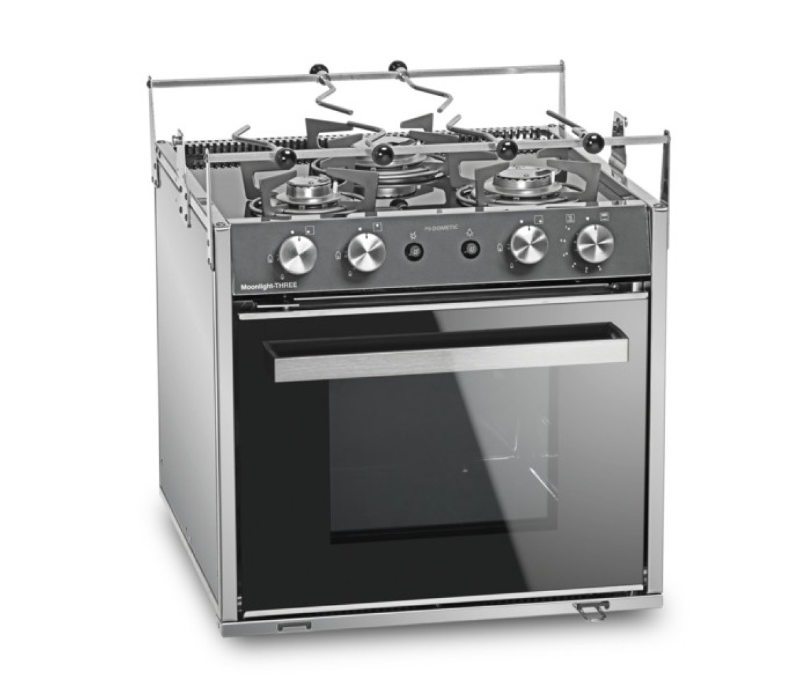 Dometic Horno con Grill y Cocina 3 Quemadores Moonlight Three