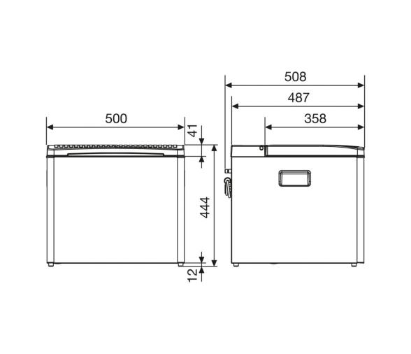 Dometic Nevera Absorcion Combicool ACX3 40