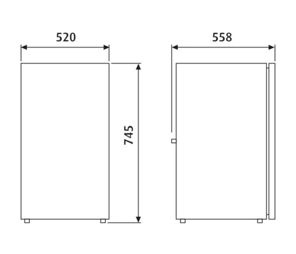 Dometic Nevera Fija de Compresor CoolMatic CRX 110