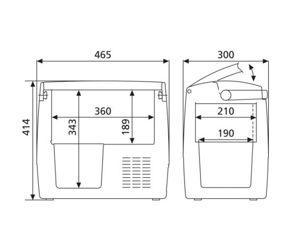 Dometic Nevera Portatil de Compresor CoolFreeze CDF-18