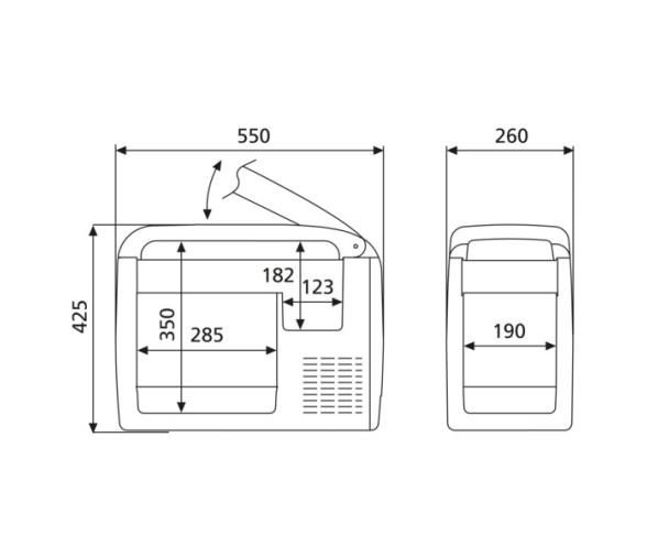 Dometic Nevera Portatil de Compresor CoolFreeze CF 26