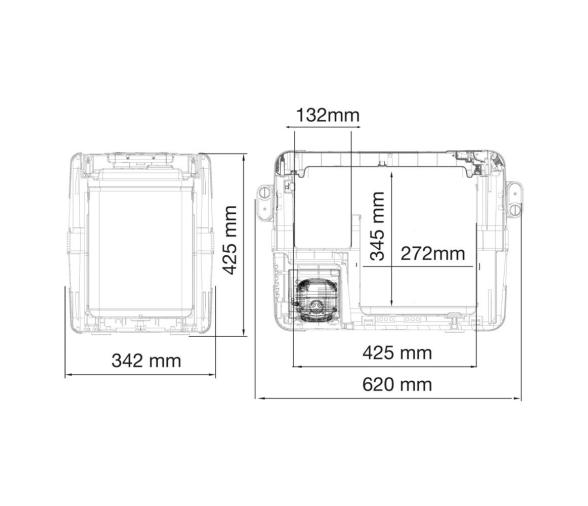 Dometic Nevera Portatil de Compresor CoolFreeze CFX 28