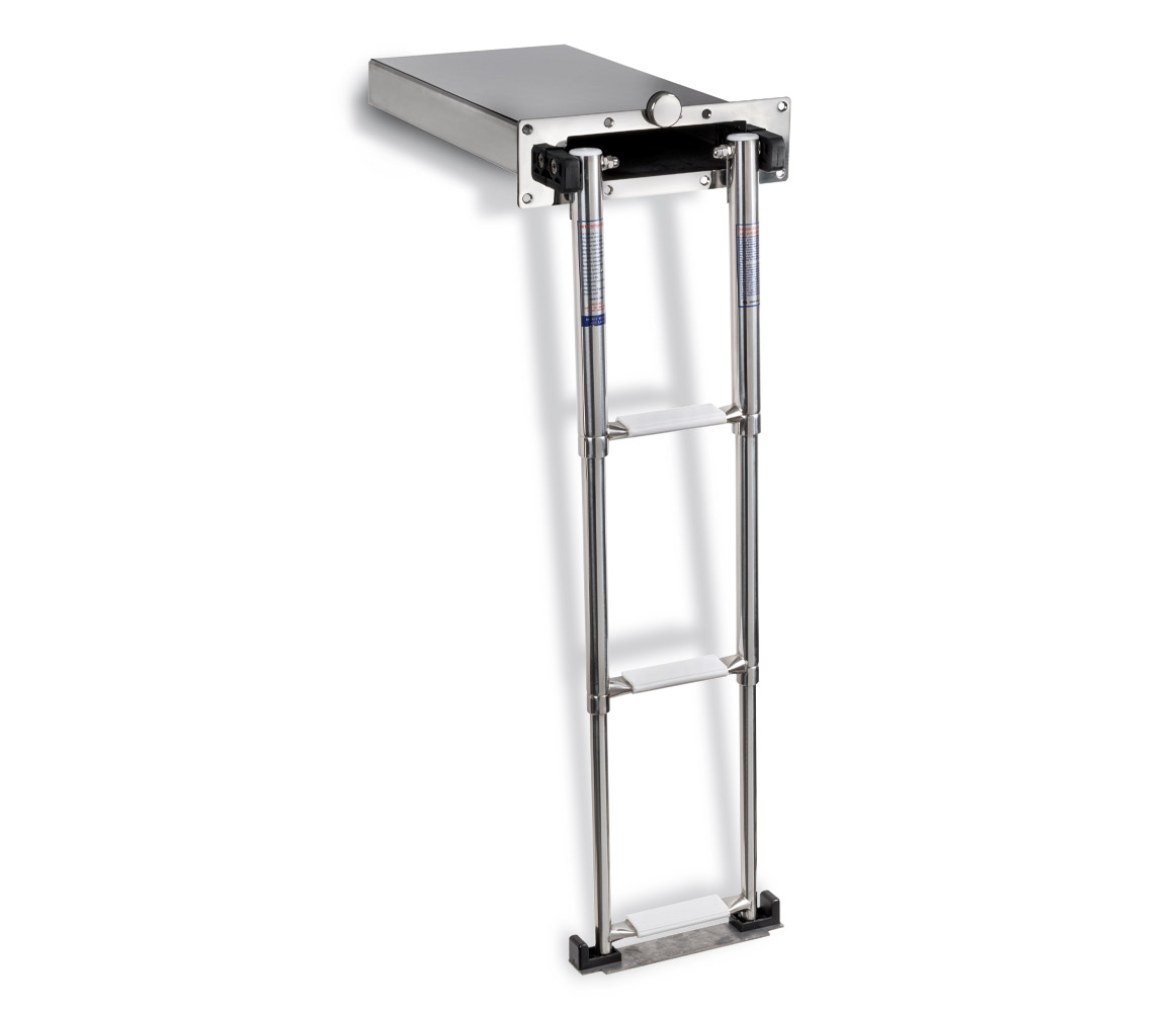 Douglas Marine Escalera Telescópica Mini 3 Peldaños