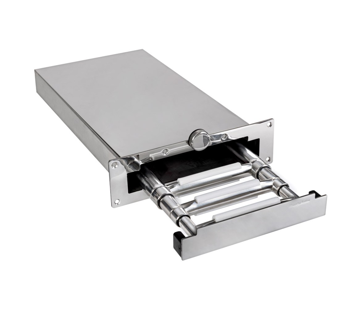 Douglas Marine Escalera Telescópica Mini 3 Peldaños