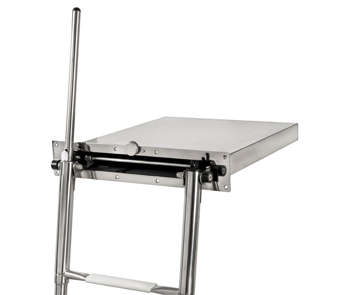 Douglas Marine Escalera Telescópica Portofino 4 Peldaños con Asa