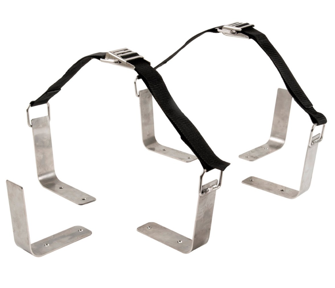 Douglas Marine Kit Soporte Balsa Salvavidas Acero Inoxidable
