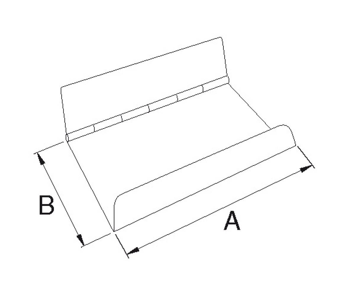 Douglas Marine Planchas de Flap Inox (Pareja)