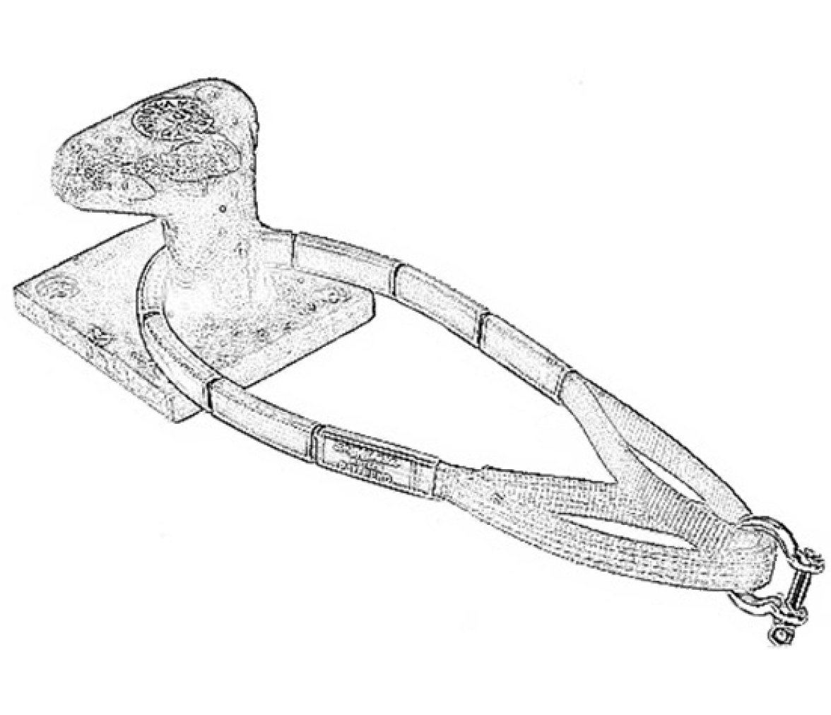 Douglas marine cinturon de amarre