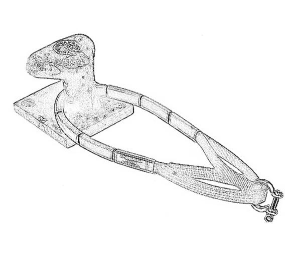 Douglas marine cinturon de amarre