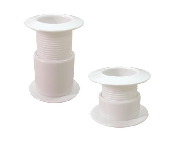 Drenaje Ajustable 40-80mm. Blanco Lalizas