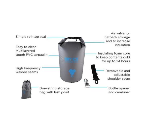 Dry Ice Bolsa Nevera 30 L