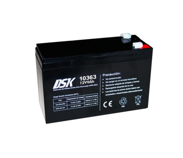 DSK Batería AGM 9Ah