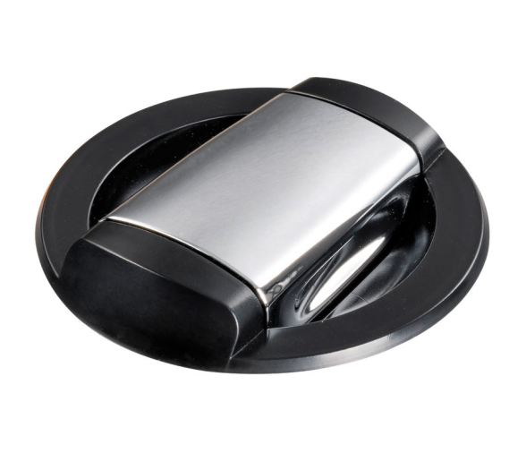 Ducha Osculati Saturn Horizontal con Mezclador Negro