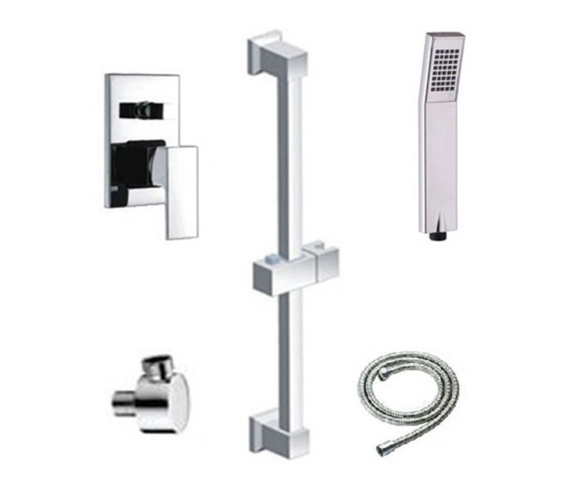 Ducha Square con Rail
