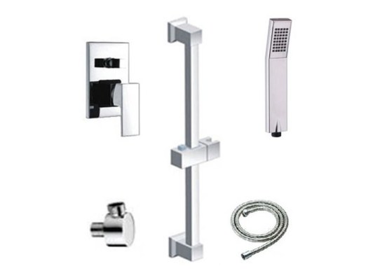 Ducha Square con Rail