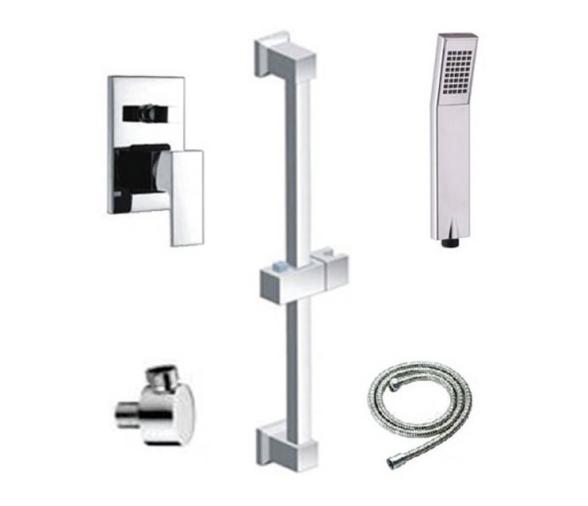 Ducha Square con Rail