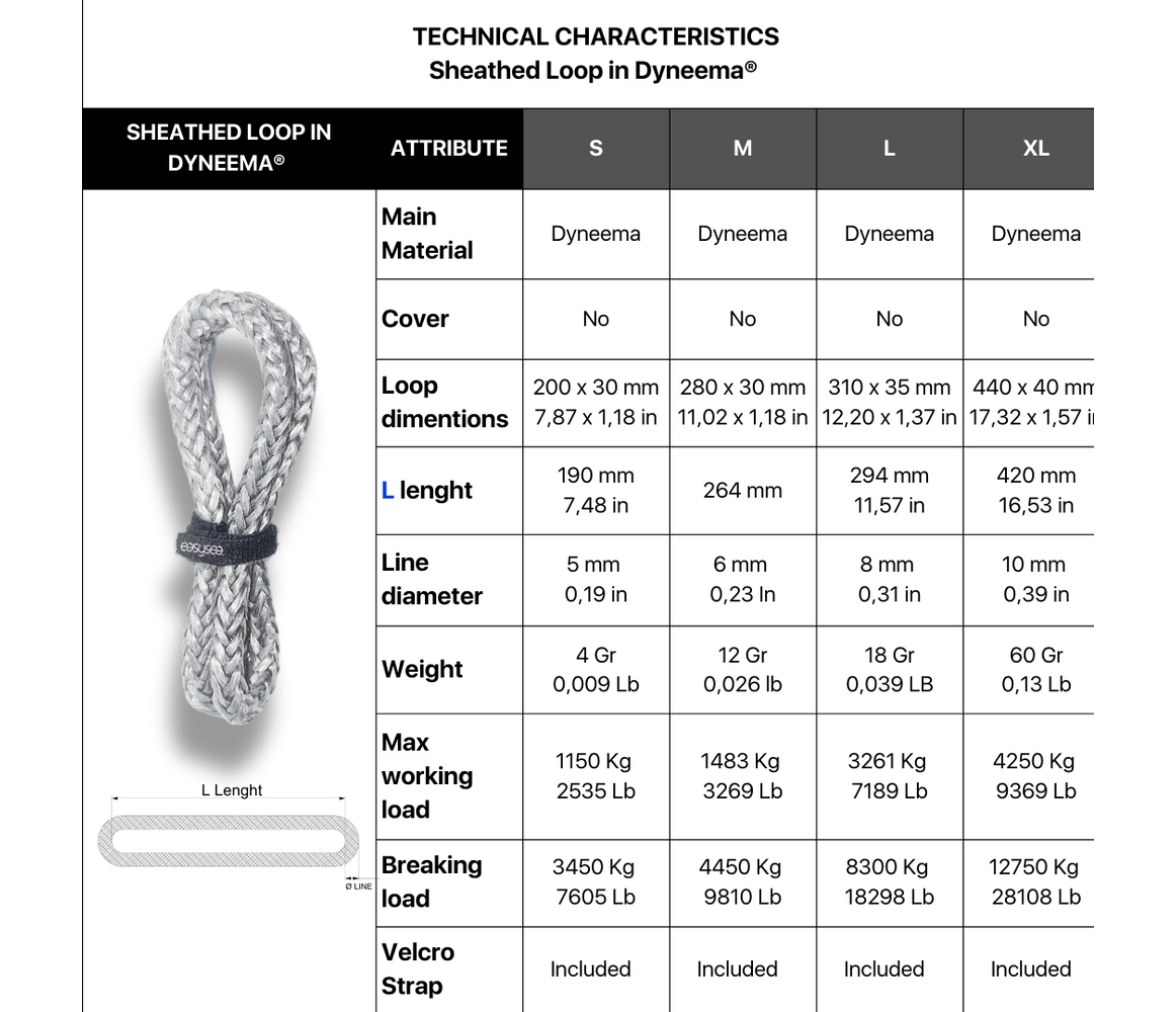 Easysea Bucle de Dyneema