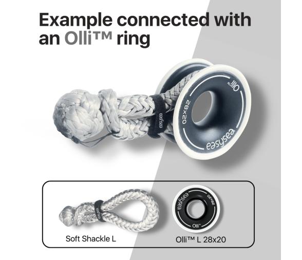 Easysea Grillete Textil de Dyneema