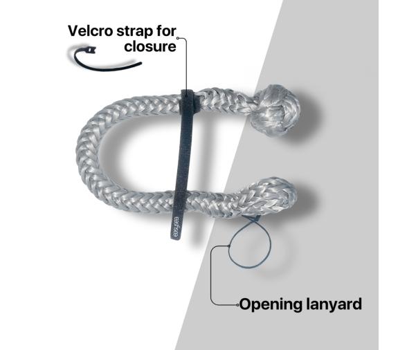 Easysea Grillete Textil de Dyneema