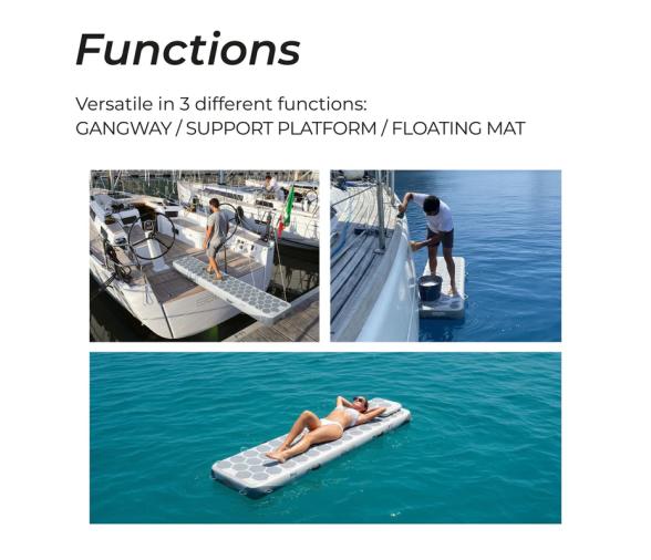 Easysea Way2 - Pasarela Inflable Reversible