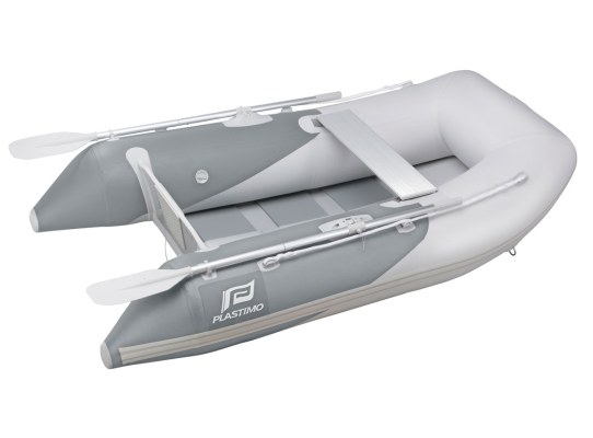 Plastimo Embarcacion Neumatica Raid II P200SH Gris Suelo Tablas de Madera