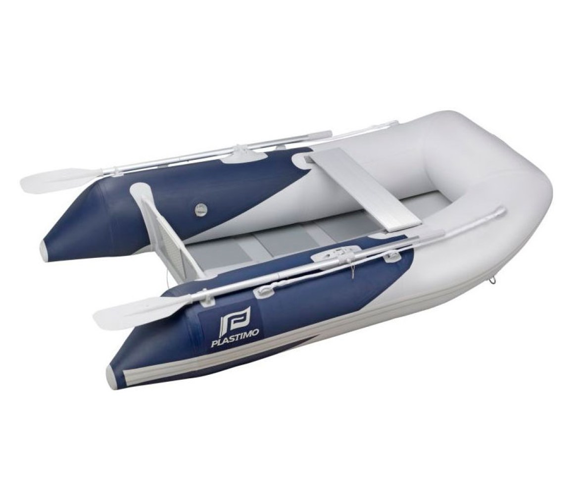 Plastimo Embarcacion Neumatica Raid II P240SH Navy Suelo Tablas de Madera