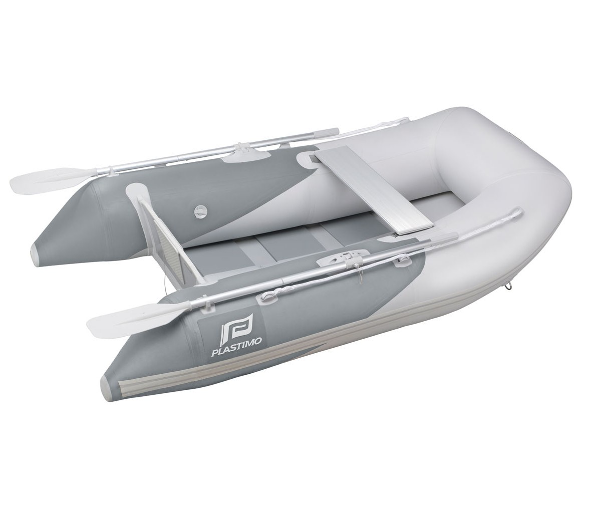 Plastimo Raid II Inflatable Boat P270SH Gray (Wood Flooring Tables)