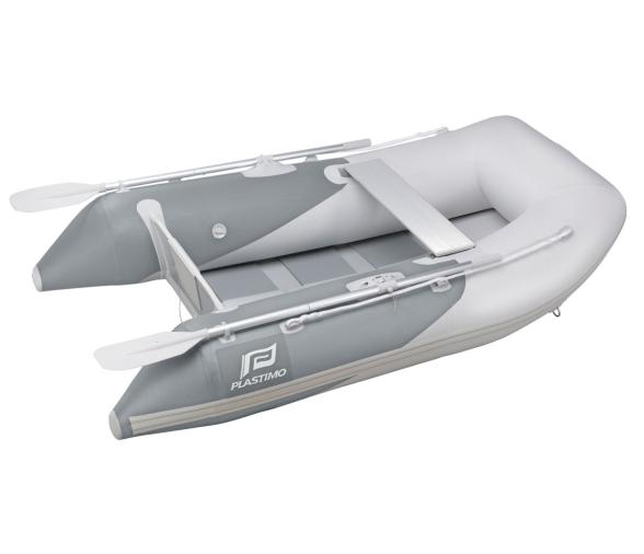 Plastimo Embarcacion Neumatica Raid II P270SH Gris Suelo Tablas de Madera