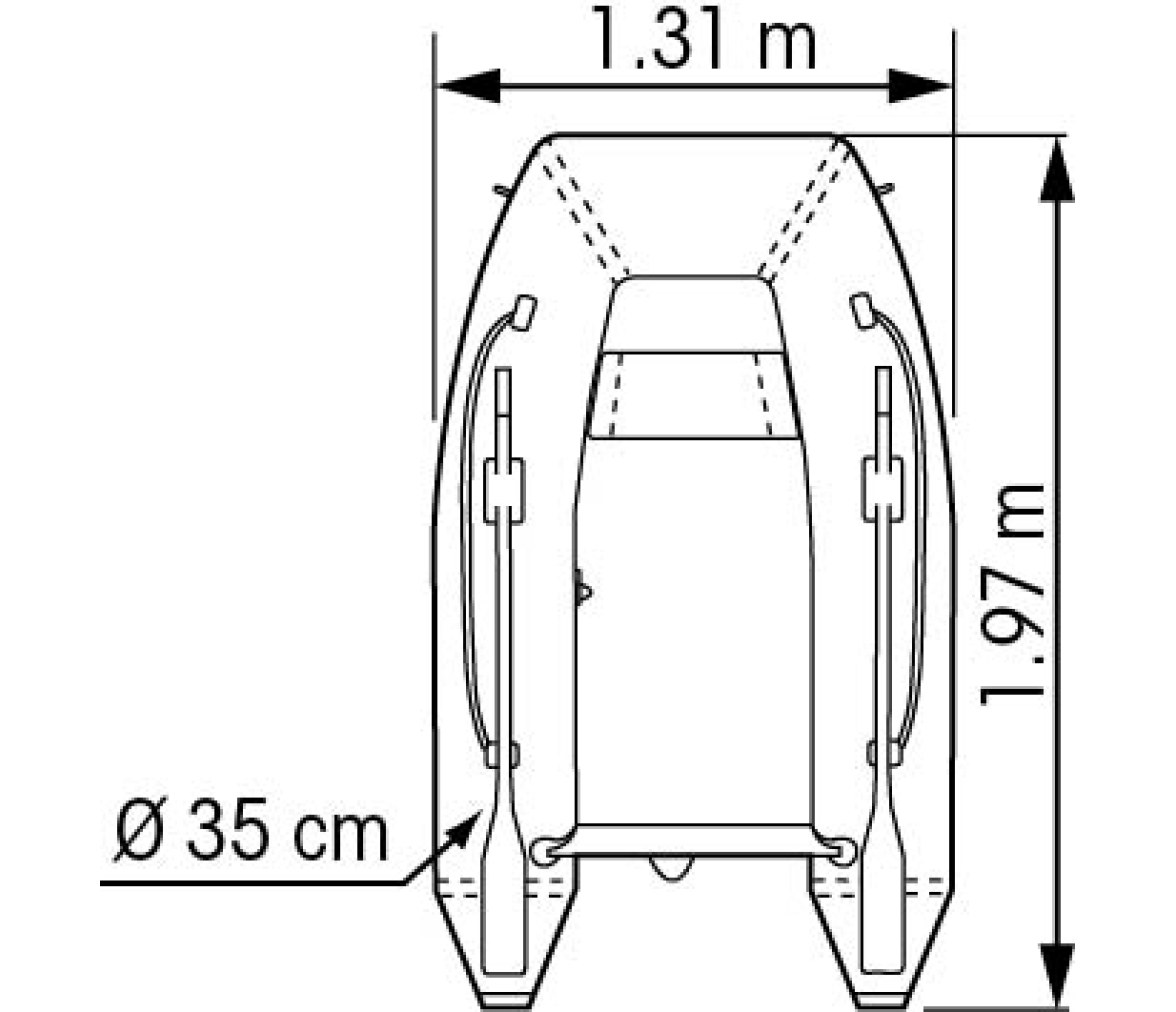 Plastimo Embarcacion Neumatica Horizon 200B